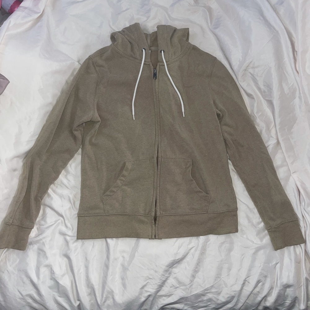 Old navy size small zip up hoodie the color is the same as the second image